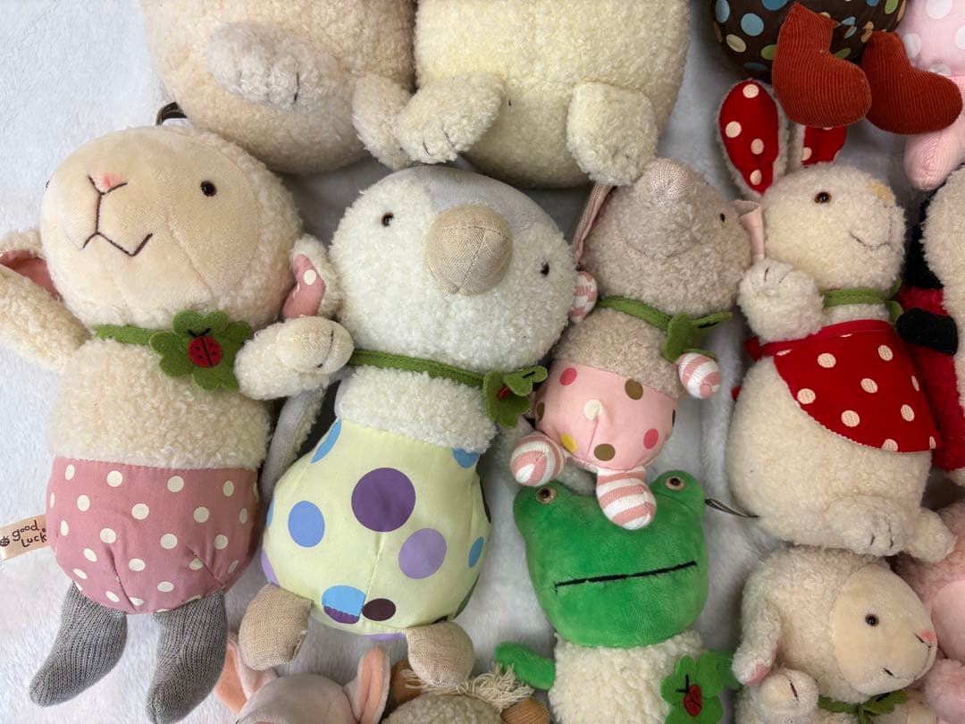 good luck 童心　ぬいぐるみ　大小合わせて４５体まとめ売り　used