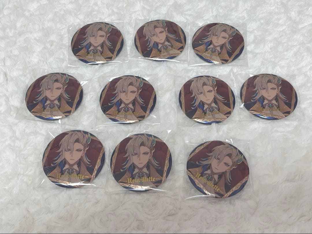 0*3様 原神 フォンテーヌ フィナーレの歓宴 序曲PV 缶バッジ ヌヴィレット