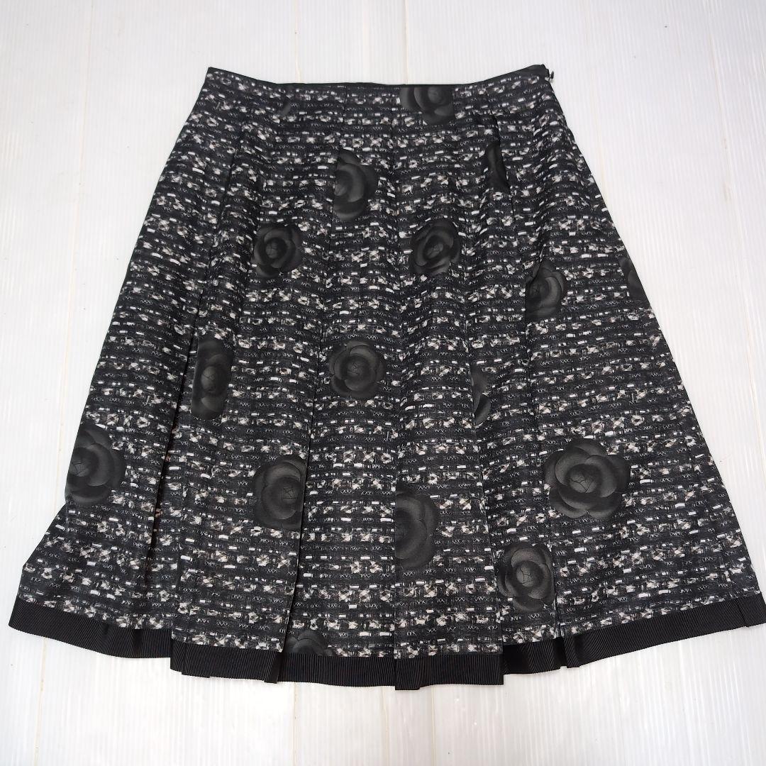 エムズグレイシー★お花プリント！総柄スカート★40