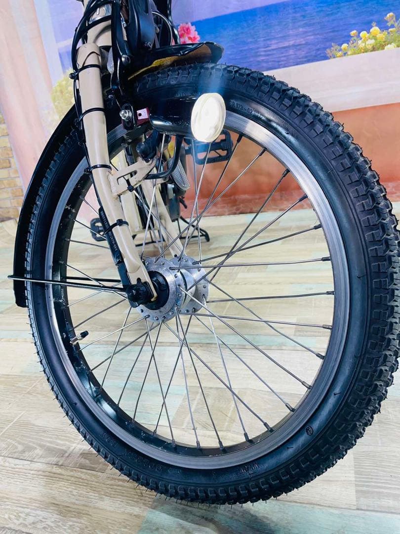 超人気！BIKKE ビッケ13AH！⭐️ブリヂストン子供乗せ電動自転車Y3072