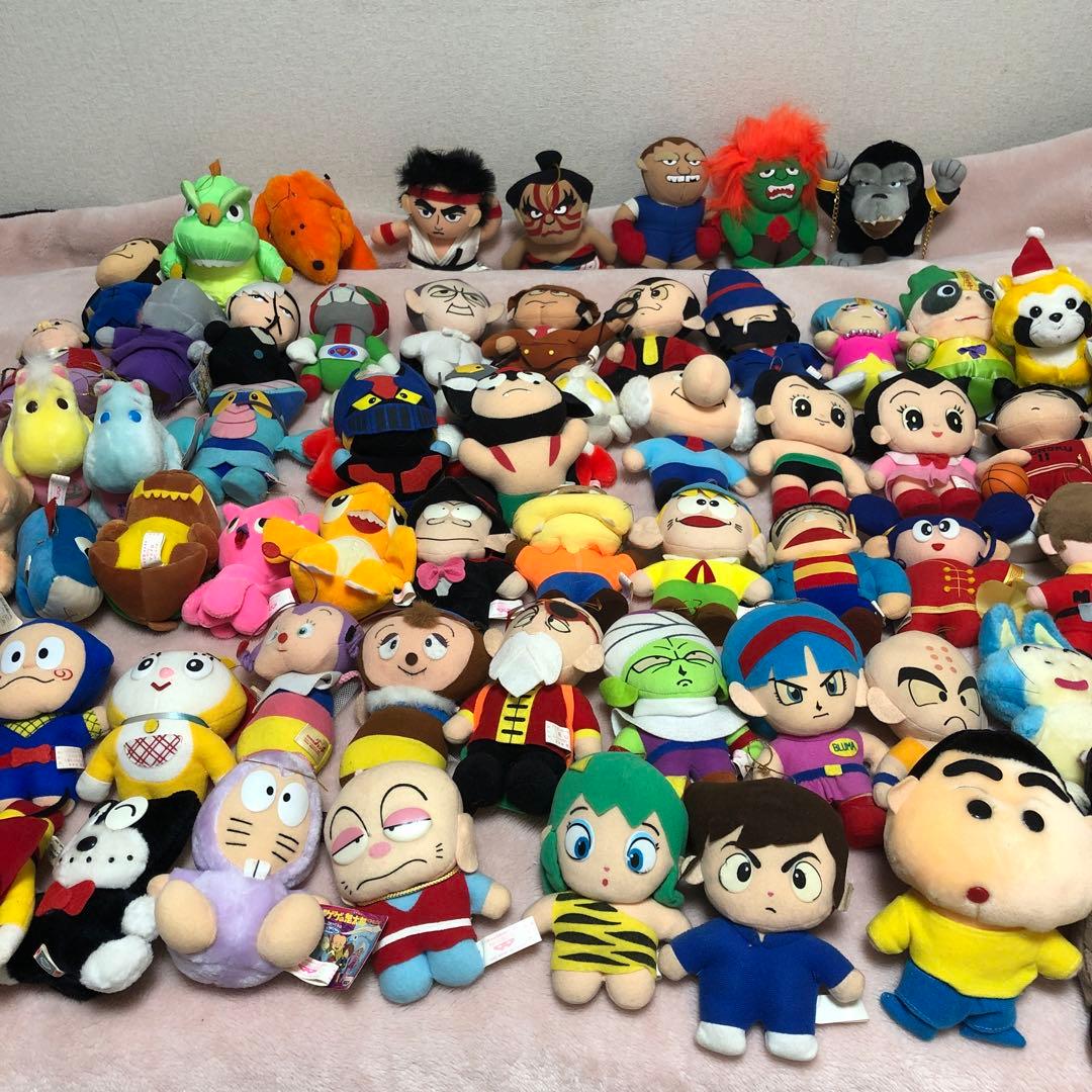 平成レトロ　90年代　バンプレスト　UFOキャッチャー景品　ぬいぐるみ　70こ