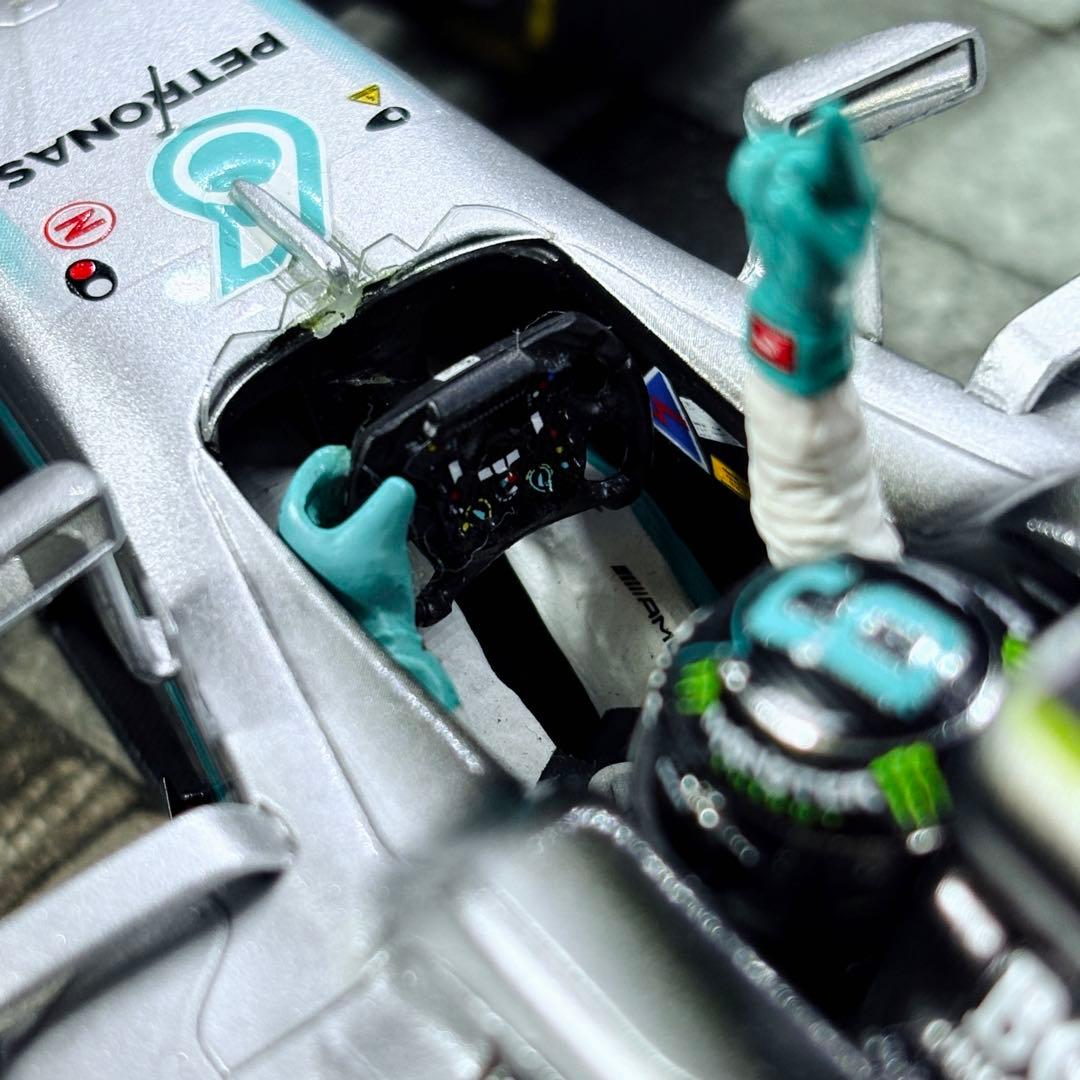 1/18 Spark メルセデス F1 W07 Hybrid 2016 アブダビ