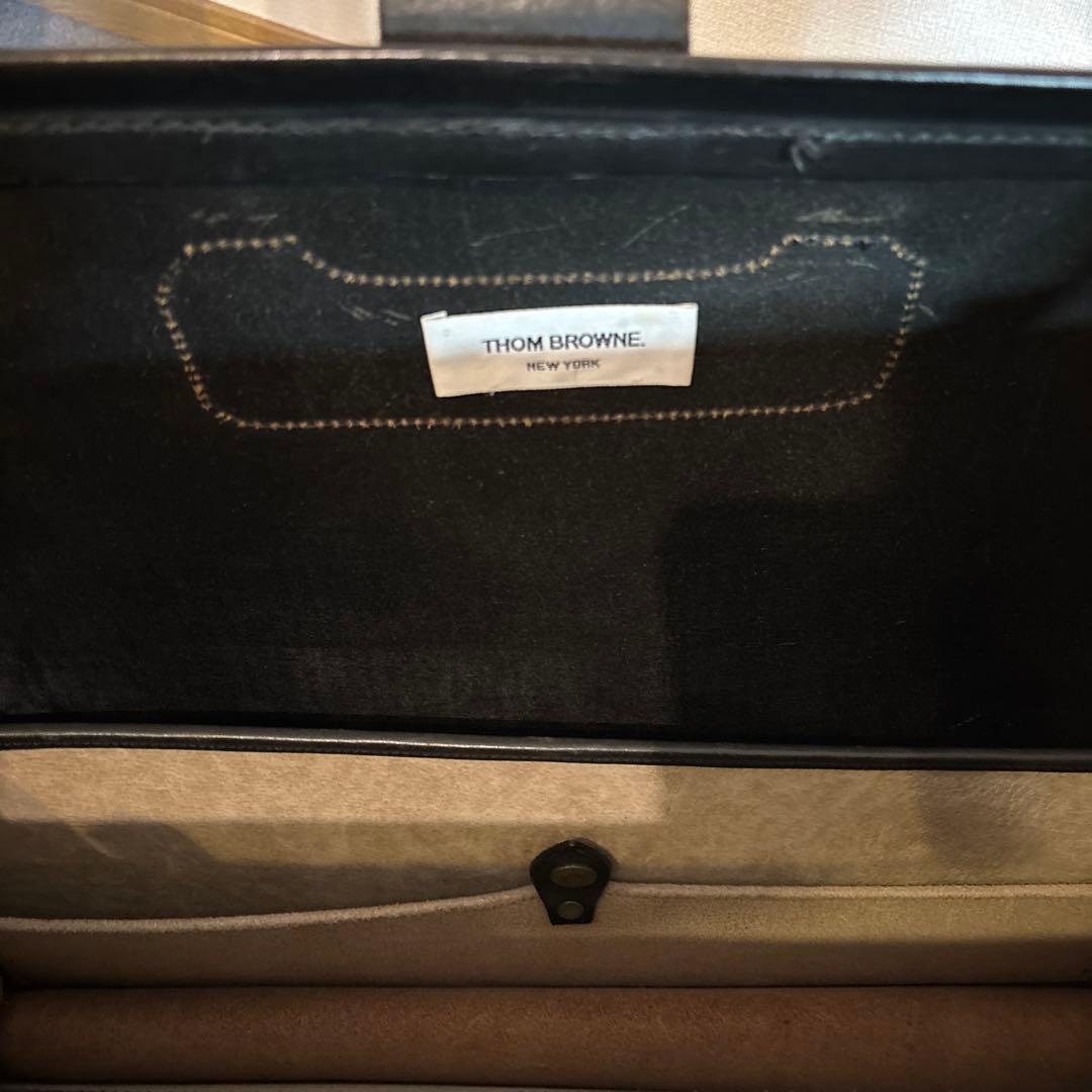 THOM BROWNE. NEWYORK ドクターズバッグ ブライダルレザー
