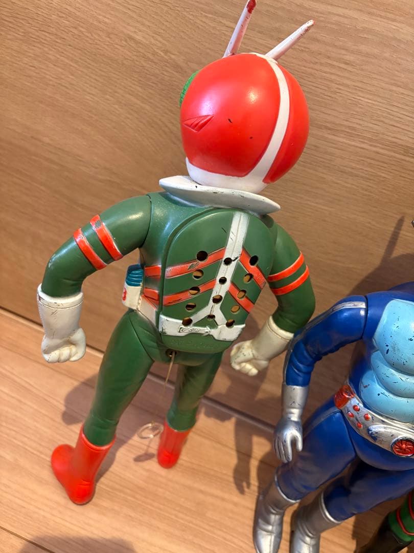 ★極希少 70年代 仮面ライダー トーキング 3体セット 1号 V3 アマゾン