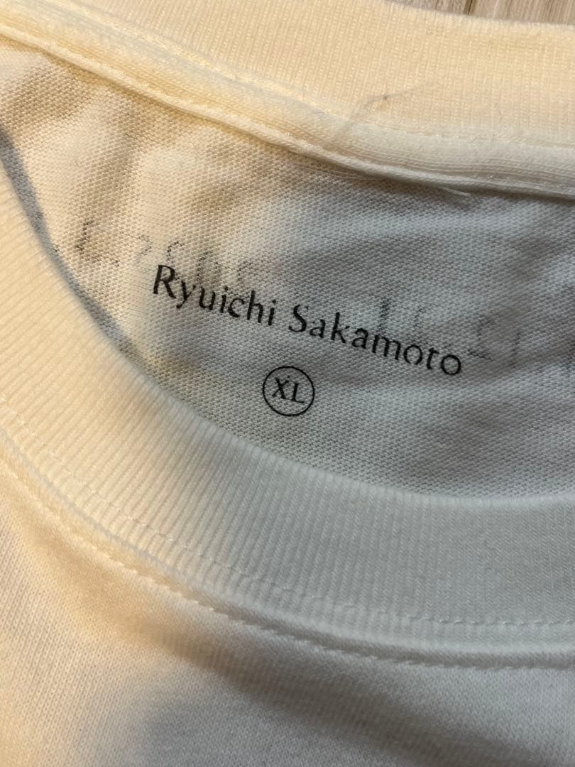 【極美品】坂本龍一 展覧会『音を視る、時を聴く』限定 ロングT XL