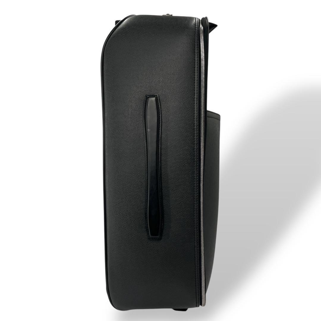 ルイヴィトン　ペガス55 キャリーケース　タイガ　トラベルバッグ　レザー　黒