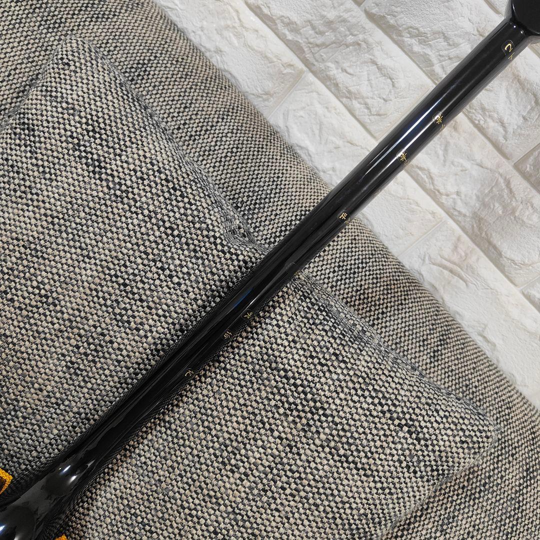 沖縄三線 本蛇革 沖縄音楽館 爪・ケース付き 黒金