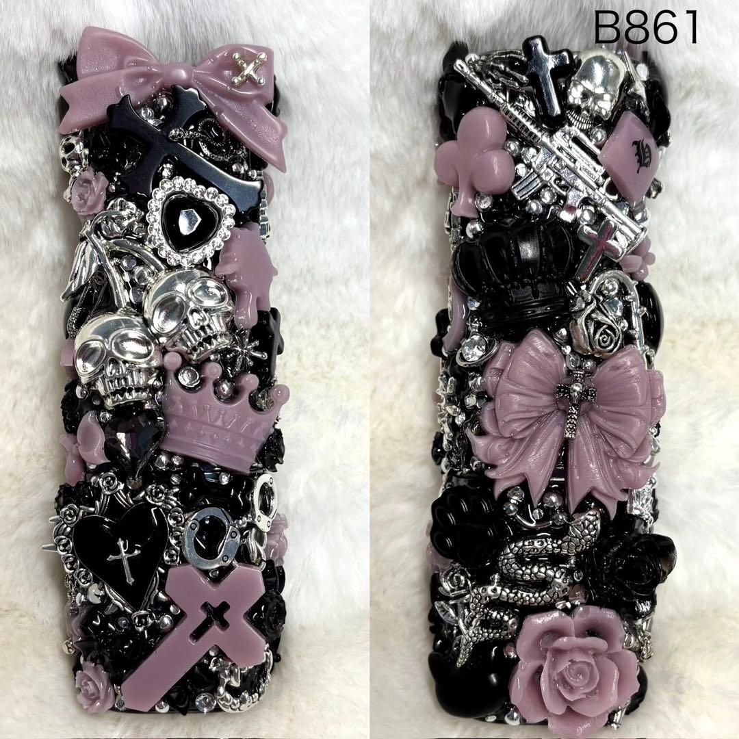 B861♡アイコスケース♡イルマワン♡イルマiワン♡デコケース♡地雷系♡ゴテゴテ