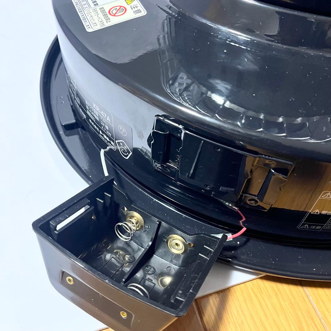 トヨトミ 石油ストーブ KR-47A ブラック 2023年製 TOYOTOMI