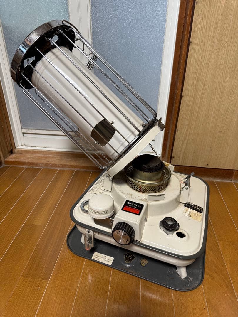 日立　ストーブ　OVC-230 レトロ 古い　昭和　アンティーク　暖房器具