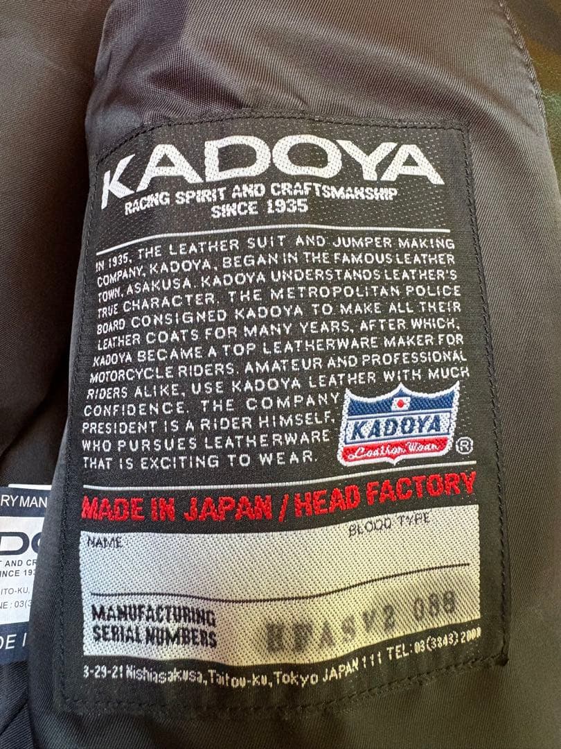 ヤドヤ　ブラック レザー シングルライダースジャケット