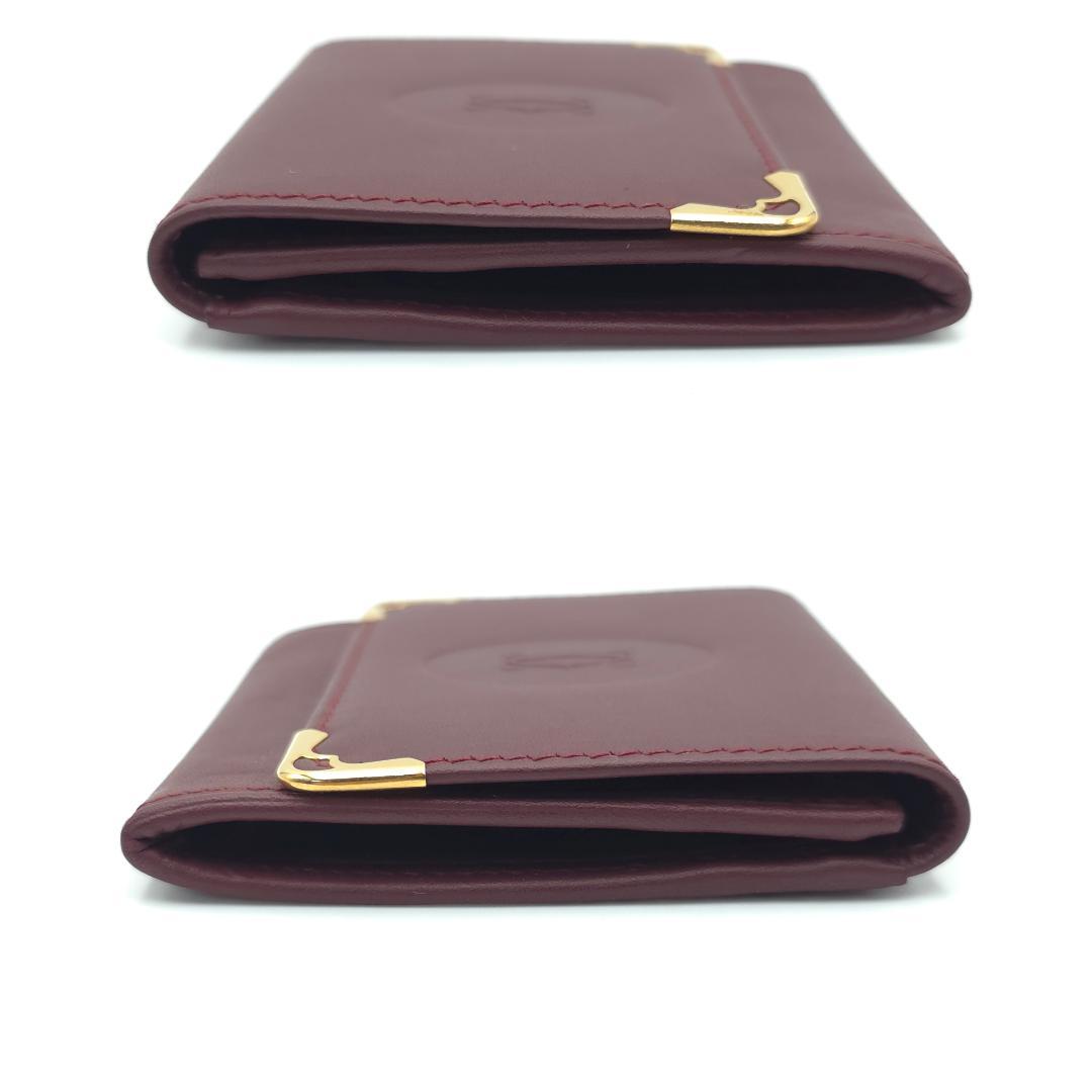 未使用 Cartierカルティエ マストライン C2ロゴ ケース 小銭入れ