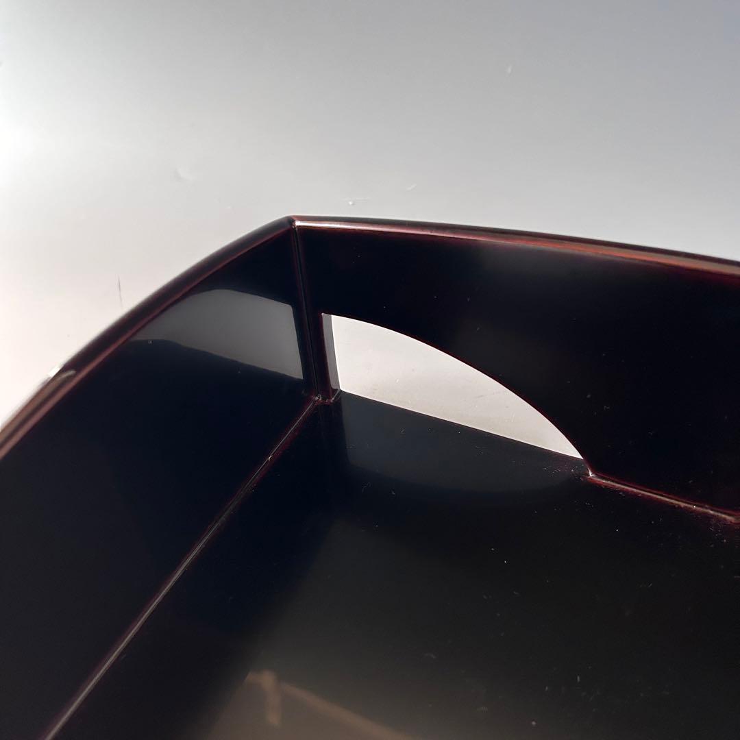 茶道具　輪島塗　而妙斎好写　独楽透し　煙草盆　橋田勝博　共箱　漆器　茶事　稽古