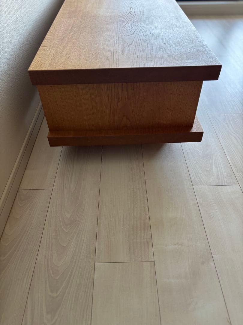 連休お値下げ！！　天然木　ナラ材　TVボード　日本製