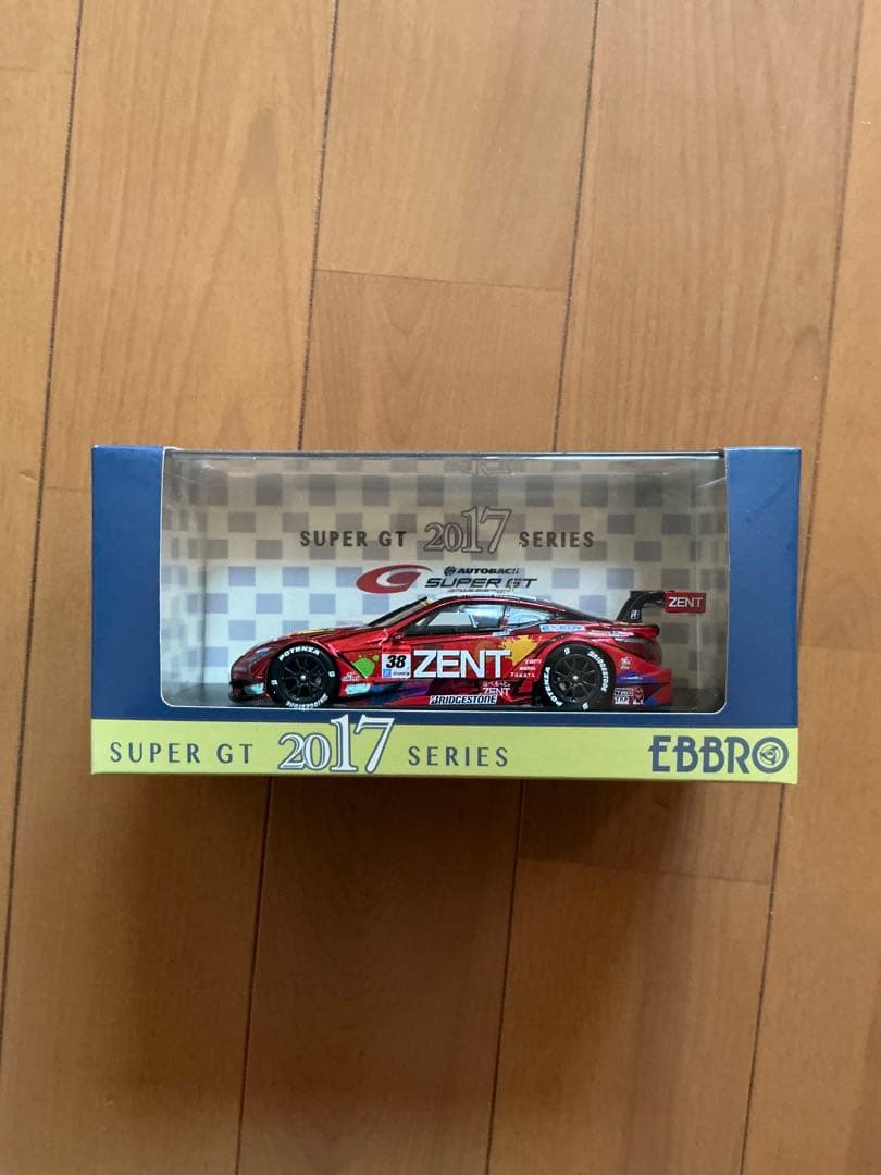 ミニカー EBBRO SUPER GT LEXUS TEAM ZENT CERUMO