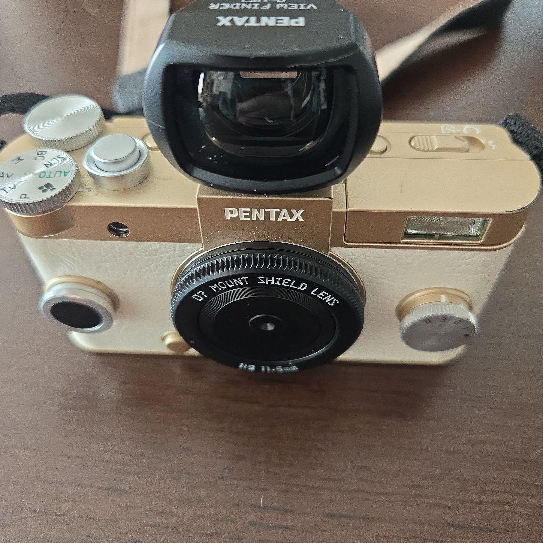 PENTAX ミラーレス一眼カメラ EPマウントレンズ5本付きQS-1