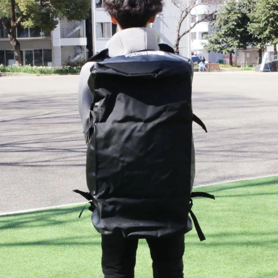 ノースフェイス　ボストンバッグ　Mサイズ　71L ブラック　極美品