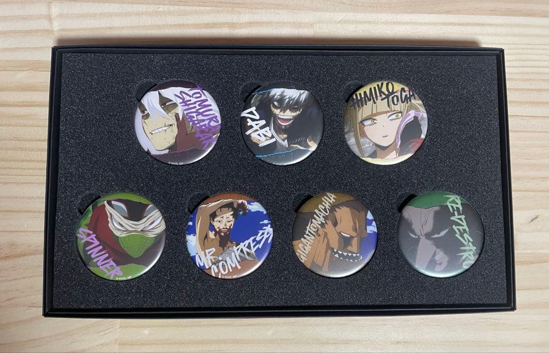 ヒロアカ マット 缶バッジセット