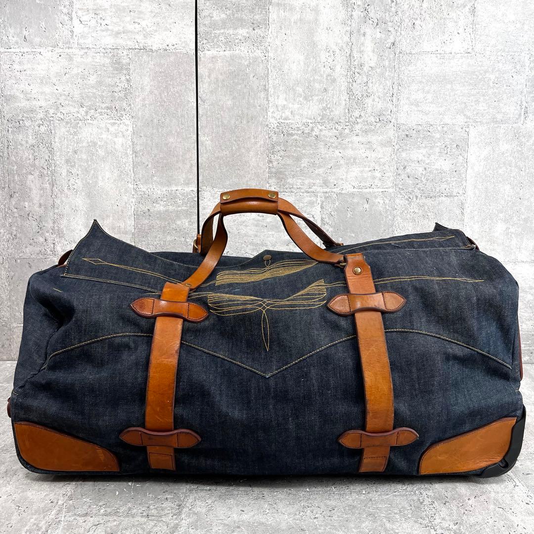 希少 KAPITAL キャピタル デニム キャリーケース キャリーバッグ