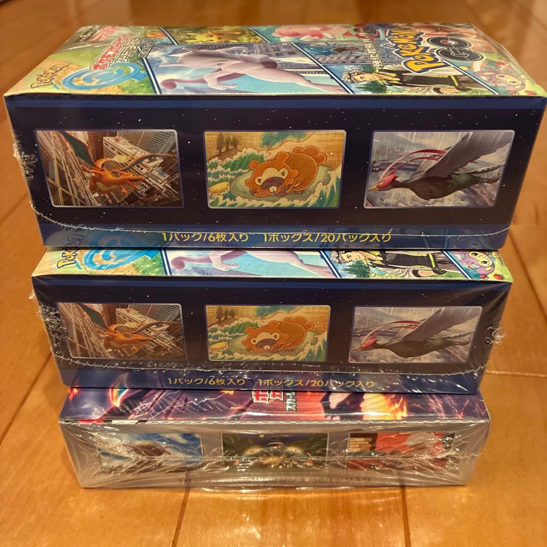 ポケモンGO、黒炎の支配者　未開封 シュリンク付き BOX