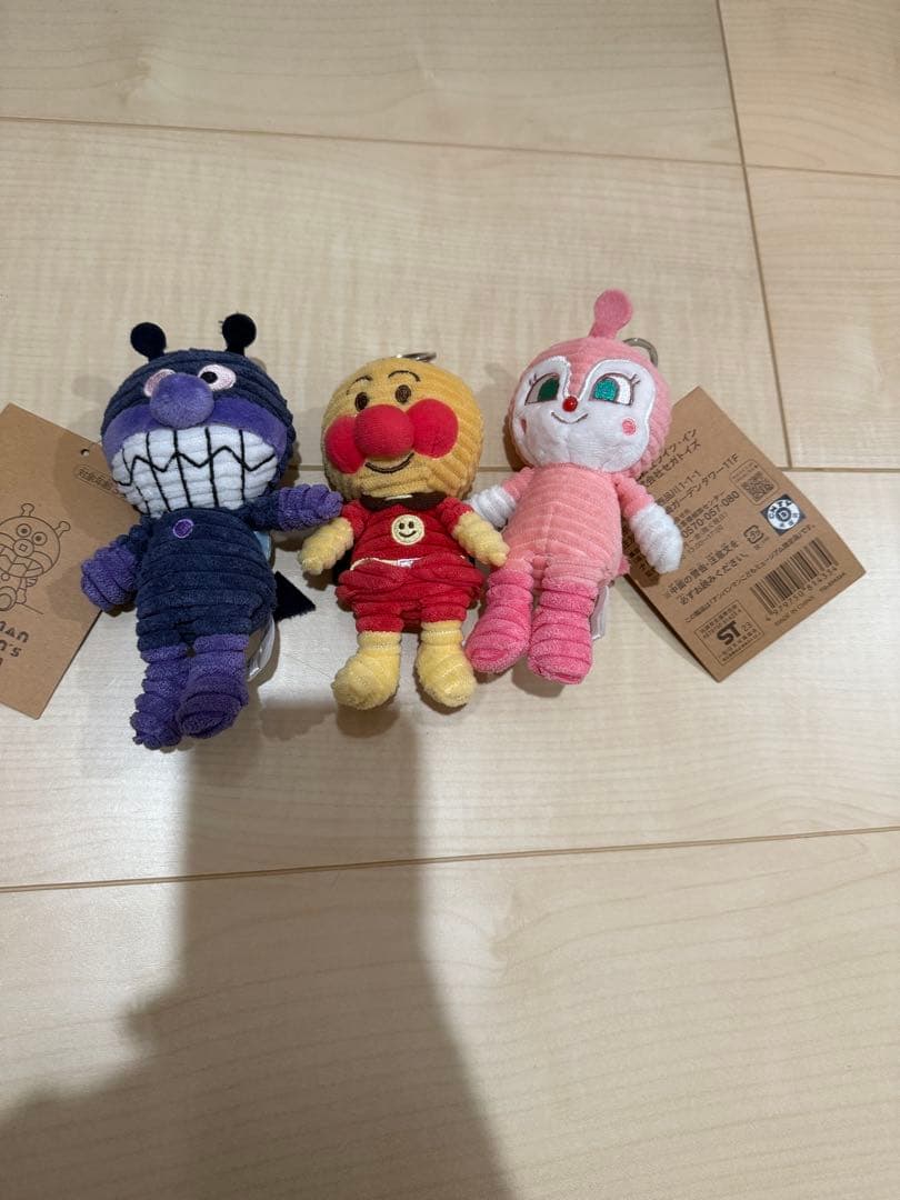 アンパンマン ぬいぐるみキーホルダー　セット