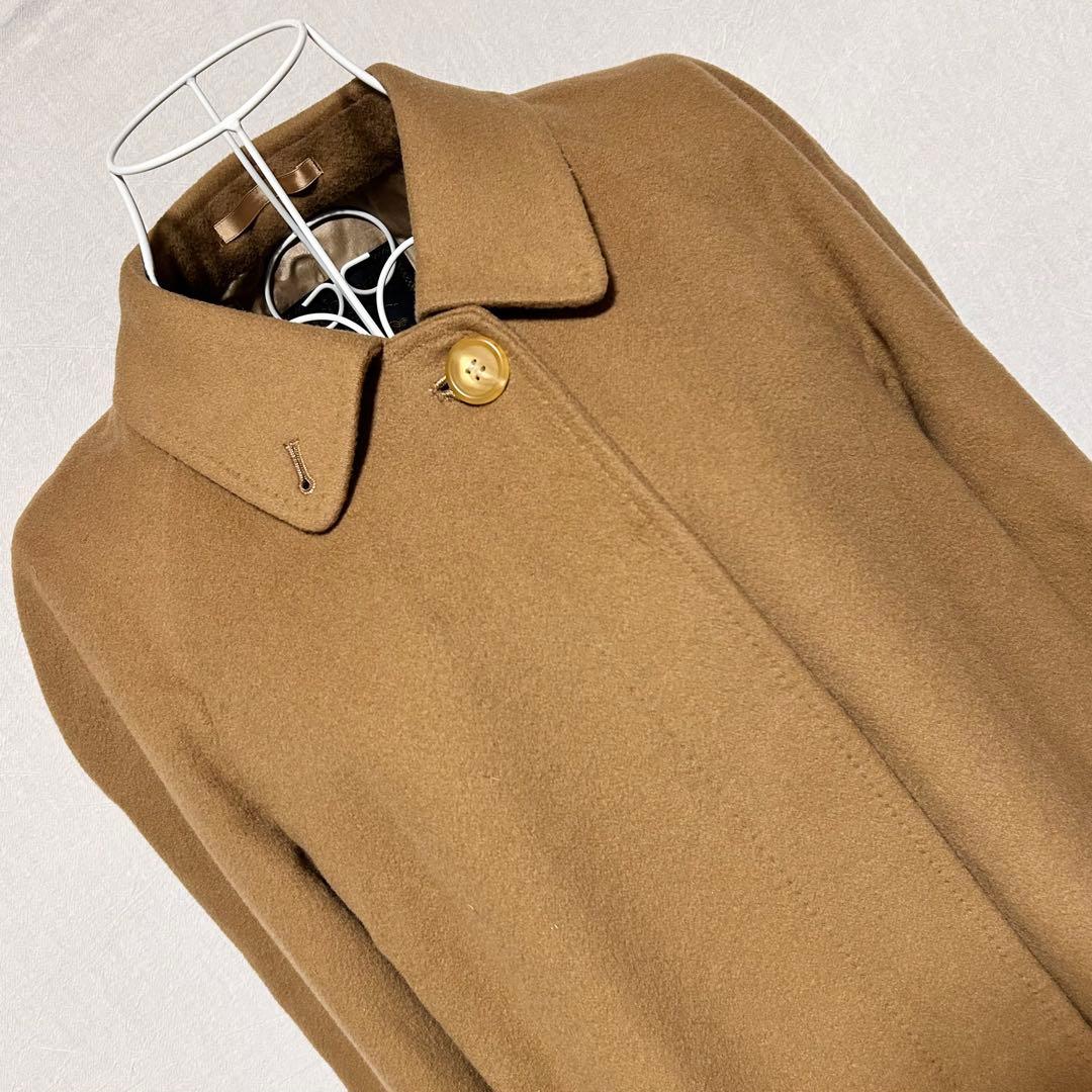 バーバリー ロングコート カシミヤ ウール バルマカンコート チェスターコート