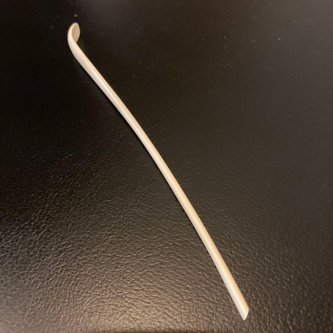 茶道具　茶杓　牙材　白　天然素材　工芸品 アンティーク