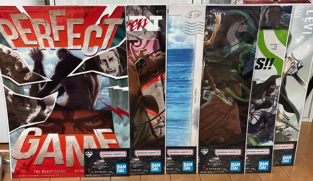 一番くじ　進撃の巨人　A賞　B賞　ラストワン賞　フィギュア　コンプ　おまけ付　①