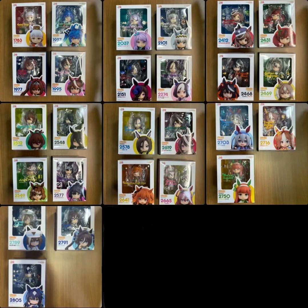 【未開封品】ねんどろいど　ウマ娘　セット 26人 Nendoroids