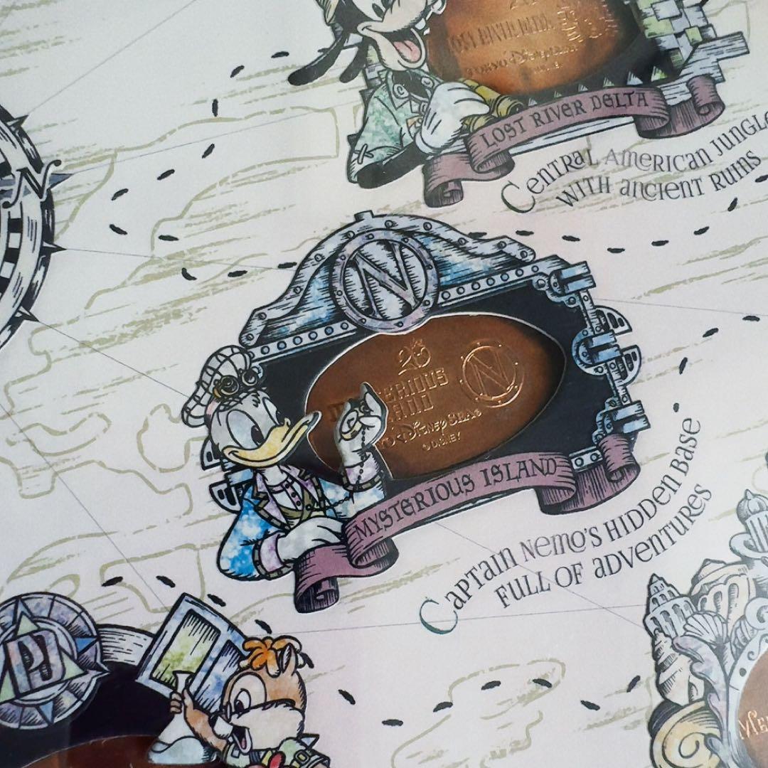 安心の匿名発送　ディズニーシー20周年　スーベニアメダルケース　コンプリート品