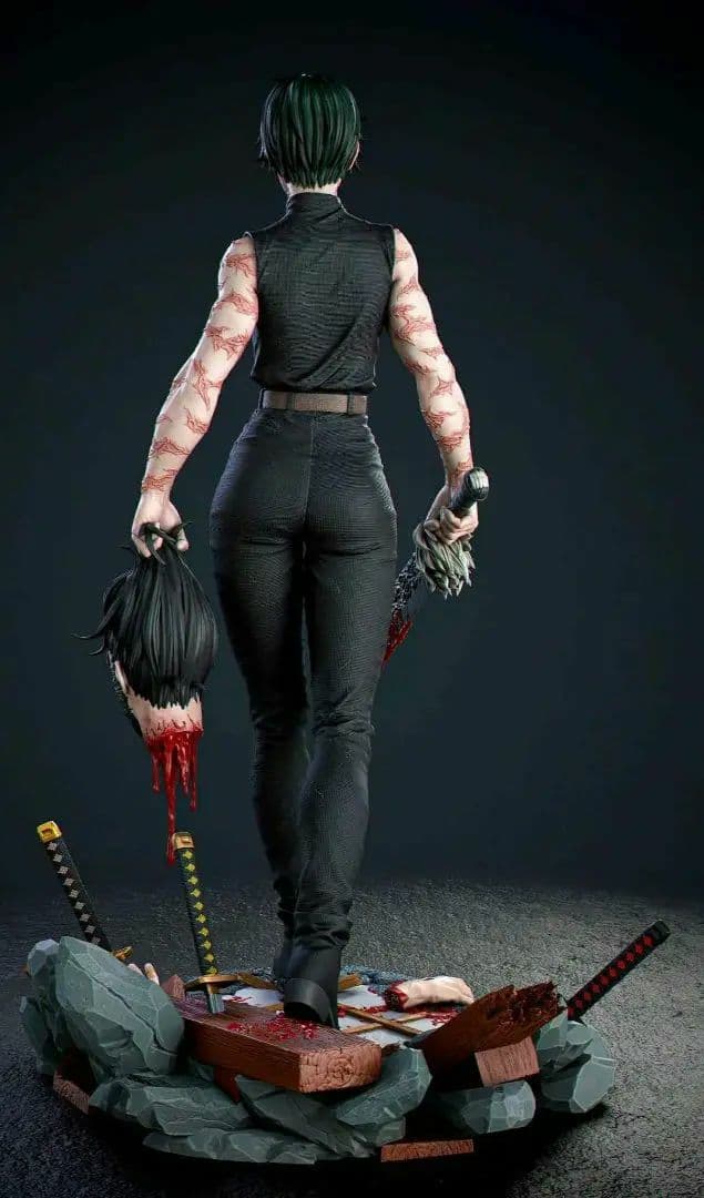 みどりページ 呪術廻戦 禪院・真希フィギュア ガレージキット