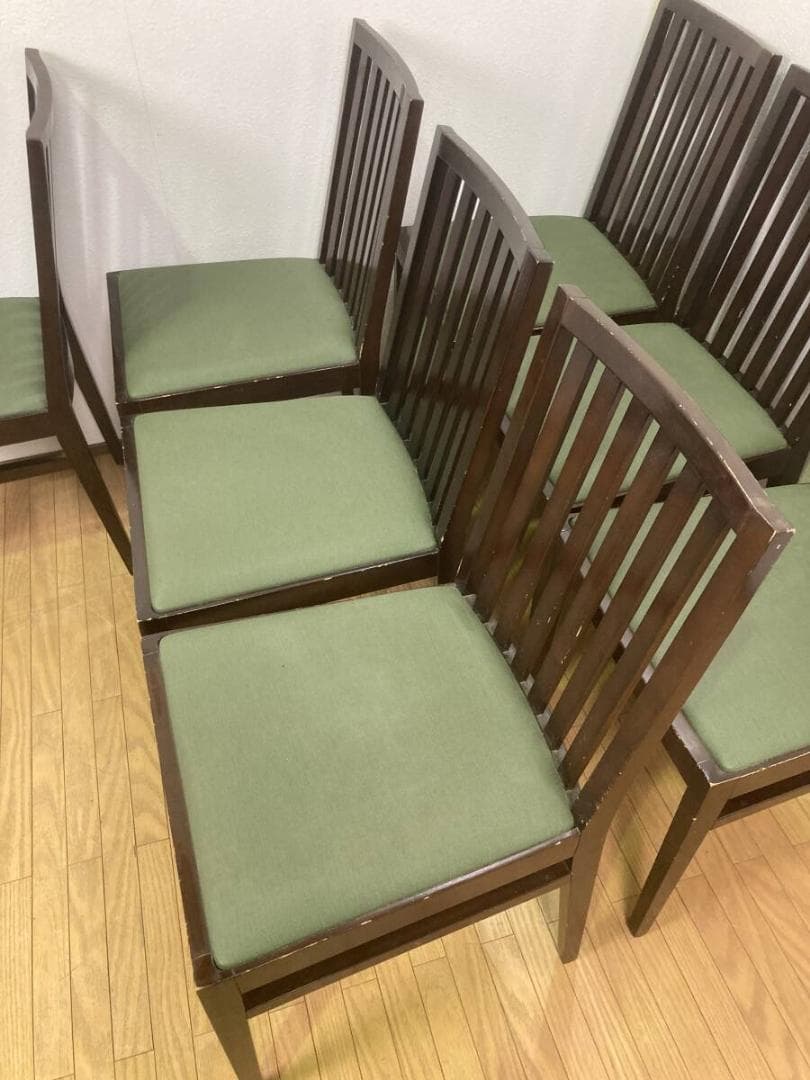 CRES 7点セット 7脚 ダイニングチェア まとめて 店舗什器 居酒屋 喫茶店