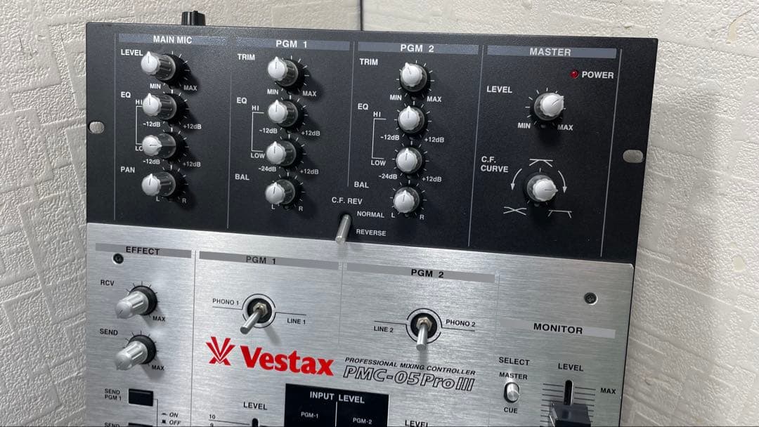 VESTAX ベスタクス　PMC-05ProⅢ フェーダーオーバーホール