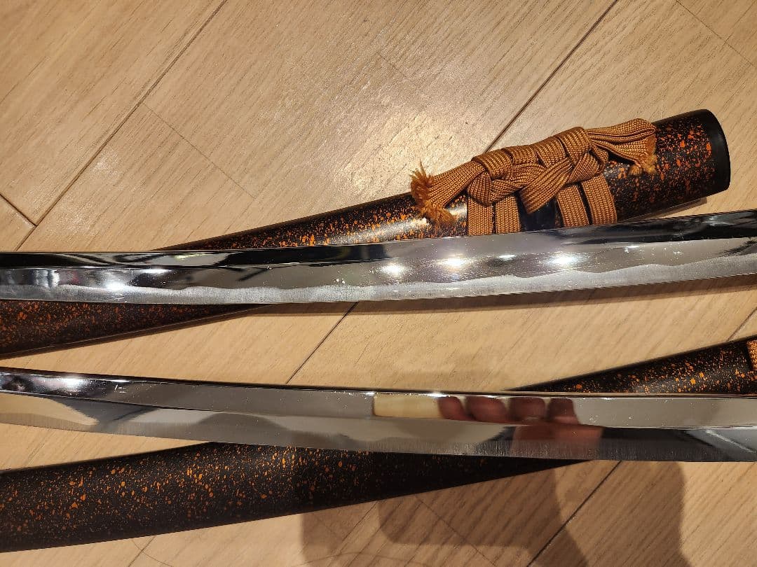 模造刀　 大小2本セット　茶拵え　脇差