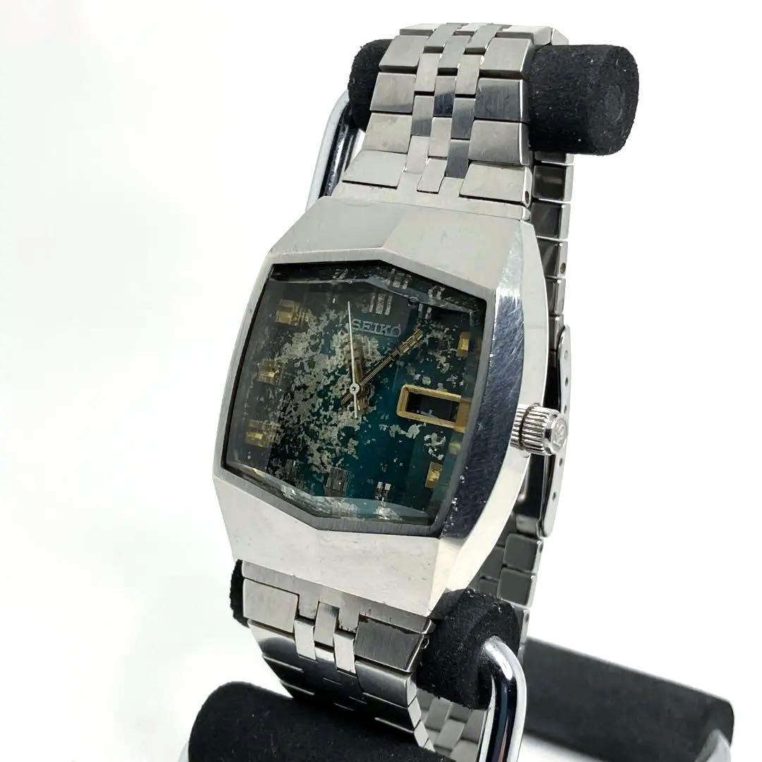 ジャンク 不動 キングセイコーバナックスペシャル 5256-5000 グリーン