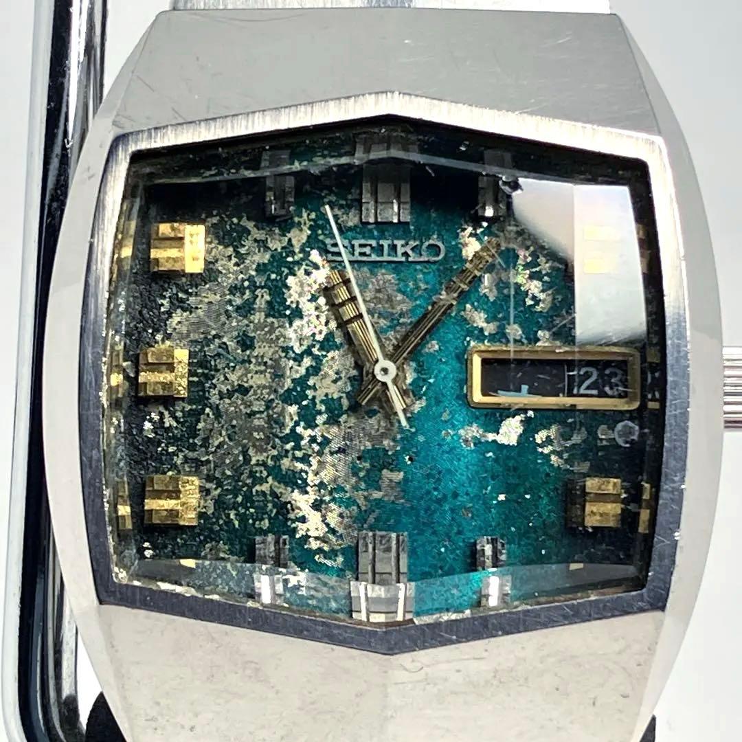 ジャンク 不動 キングセイコーバナックスペシャル 5256-5000 グリーン