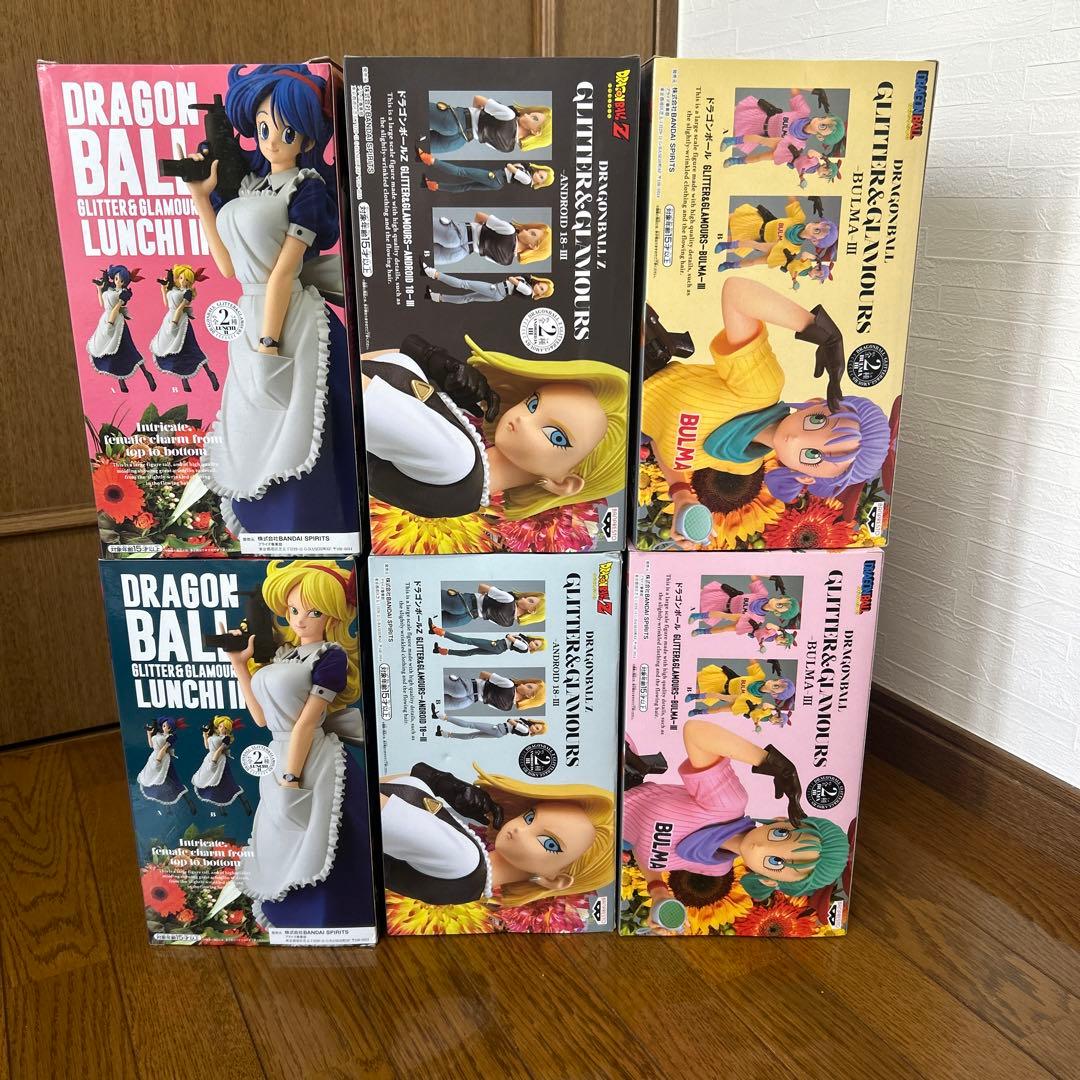 (未開封)Glitter&Glamorous　ドラゴンボール　フィギュア　6種
