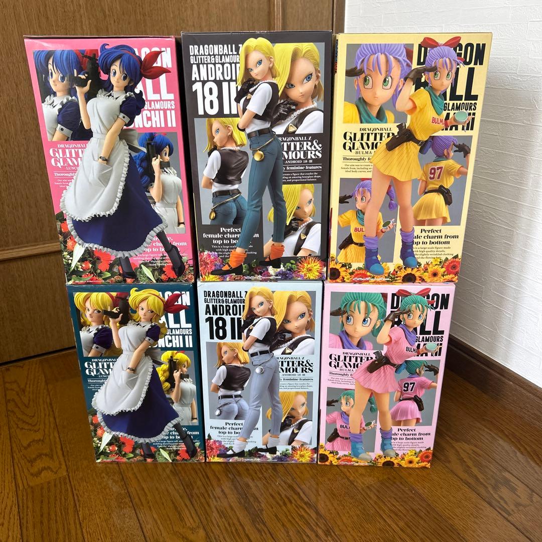 (未開封)Glitter&Glamorous　ドラゴンボール　フィギュア　6種