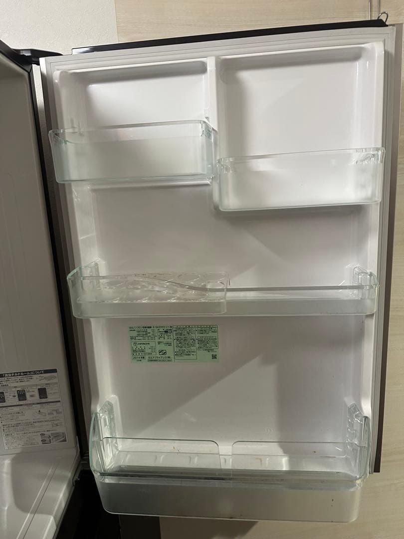 ブラック冷蔵庫 5ドア フレンチデザイン