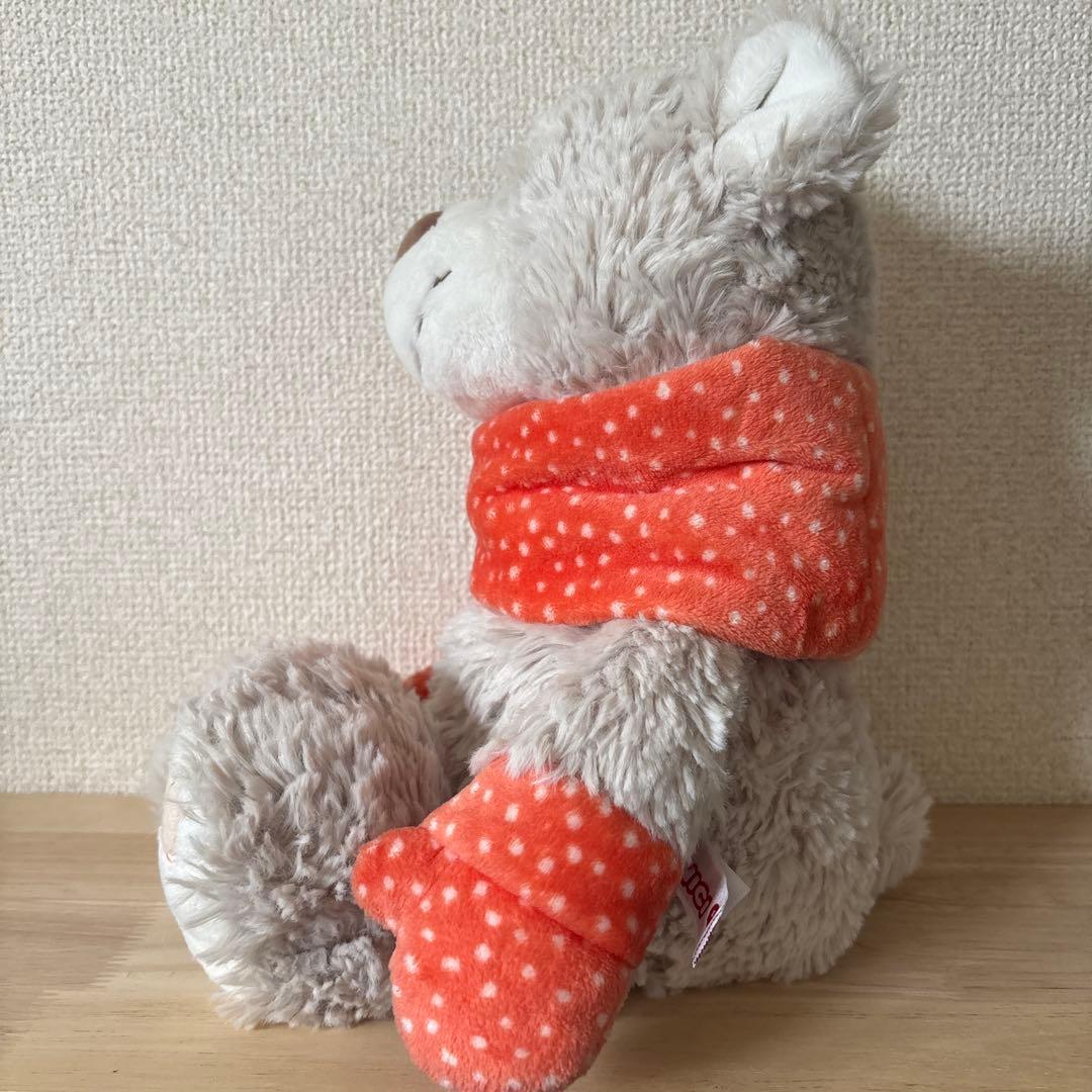 NICI ニキ　ベアー　クマ　ぬいぐるみ スカーフ付き　クリスマス