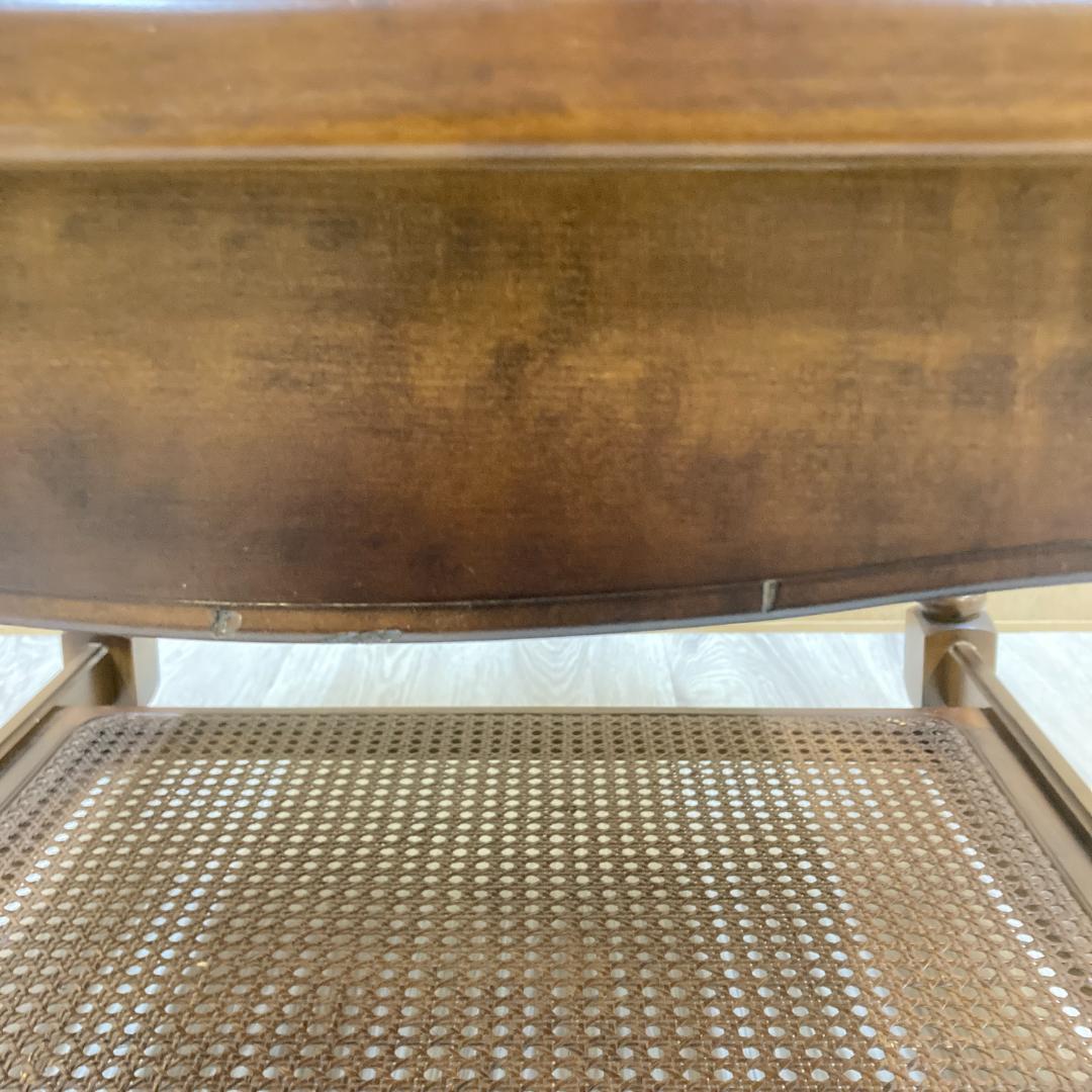 【カリモク】コロニアル　サイドテーブル　リビングテーブル　オールドカリモク　昭和