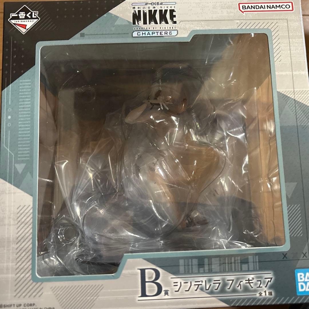 1番くじ　勝利の女神NIKKE B賞　シンデレラフィギュア　1番くじグッズ付き