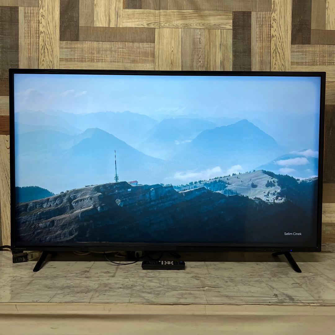 全国送料込❣️IO DATA49型4K液晶ディスプレイスピーカーリモコン付