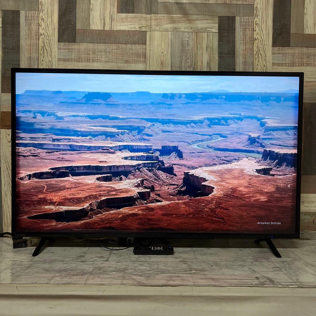 全国送料込❣️IO DATA49型4K液晶ディスプレイスピーカーリモコン付