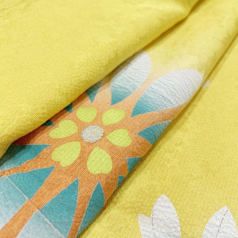 503z2☆振袖 courreges 金彩 地紋☆美品 成人式 結婚式 十三参り