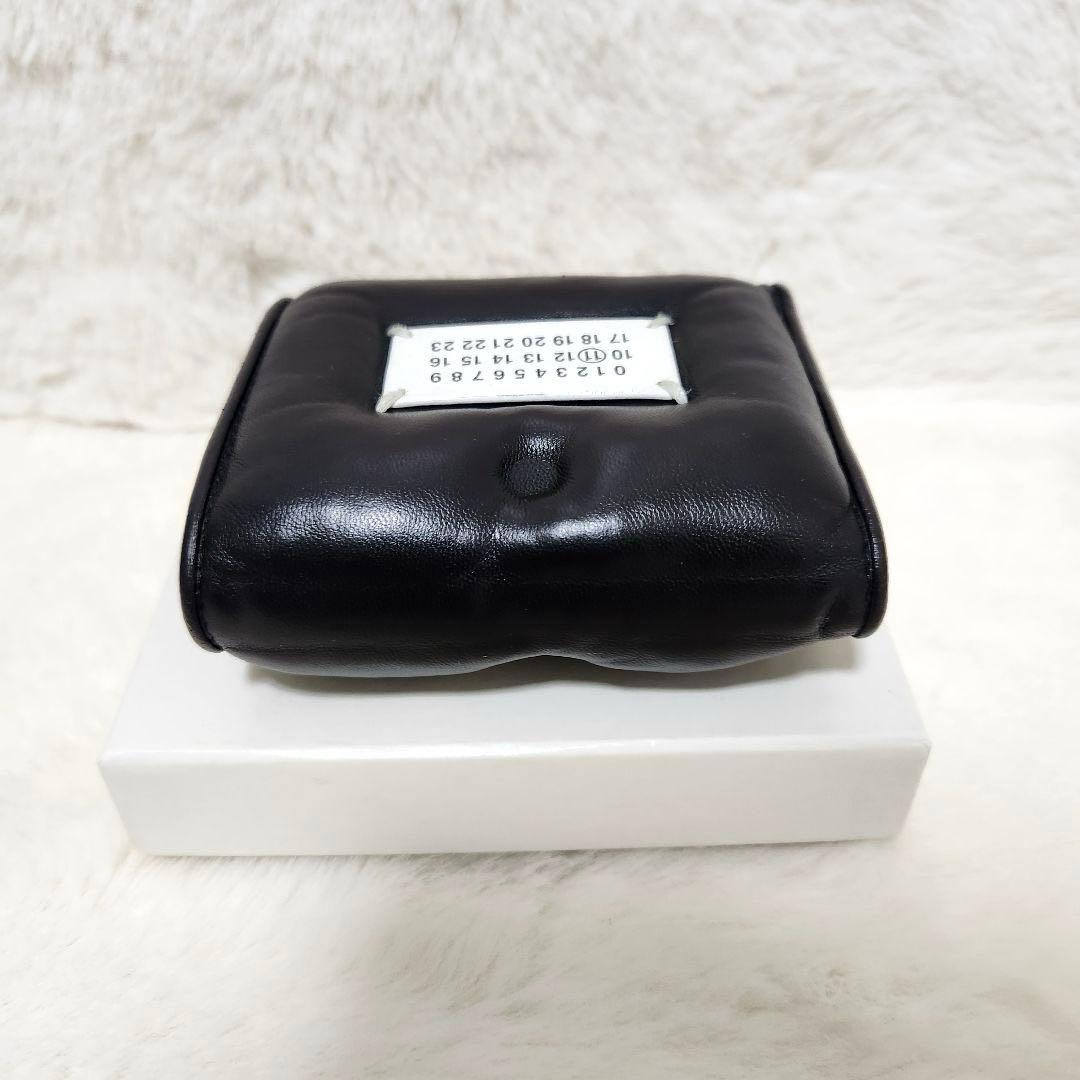 ✨極美品　正規品✨マルジェラ　三つ折り　グラムスラム　カレンダー　ステッチ　黒