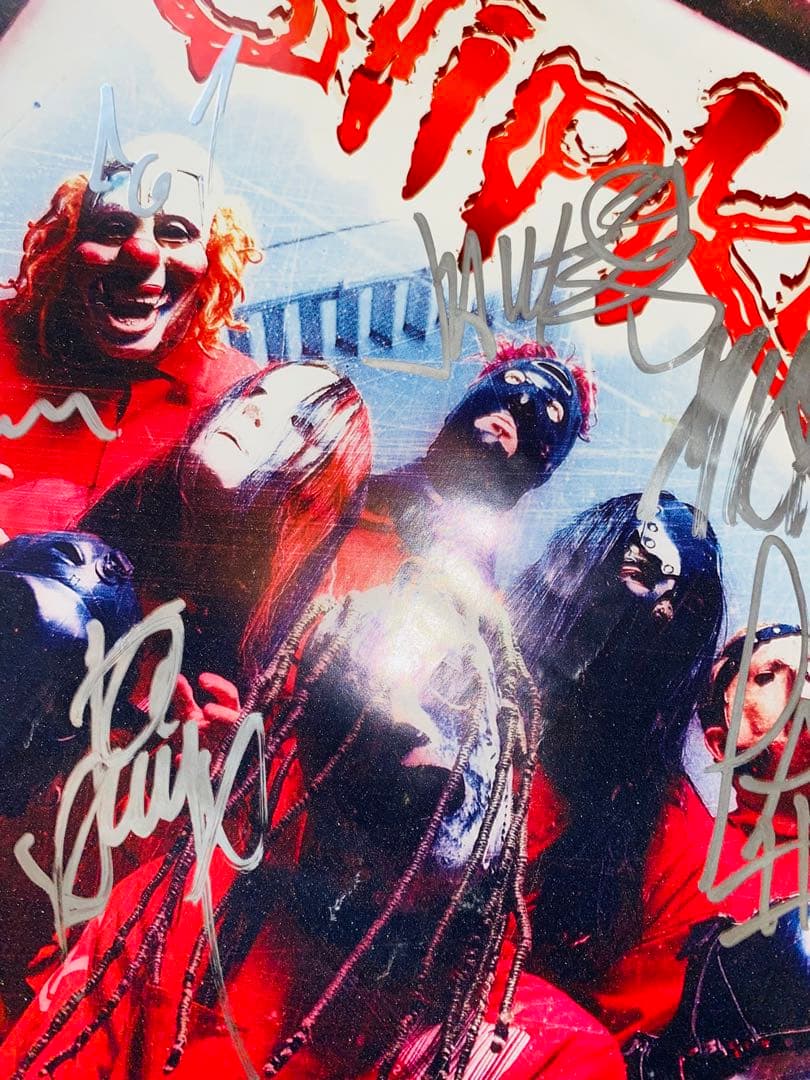 Slipknot のサイン入りポスター