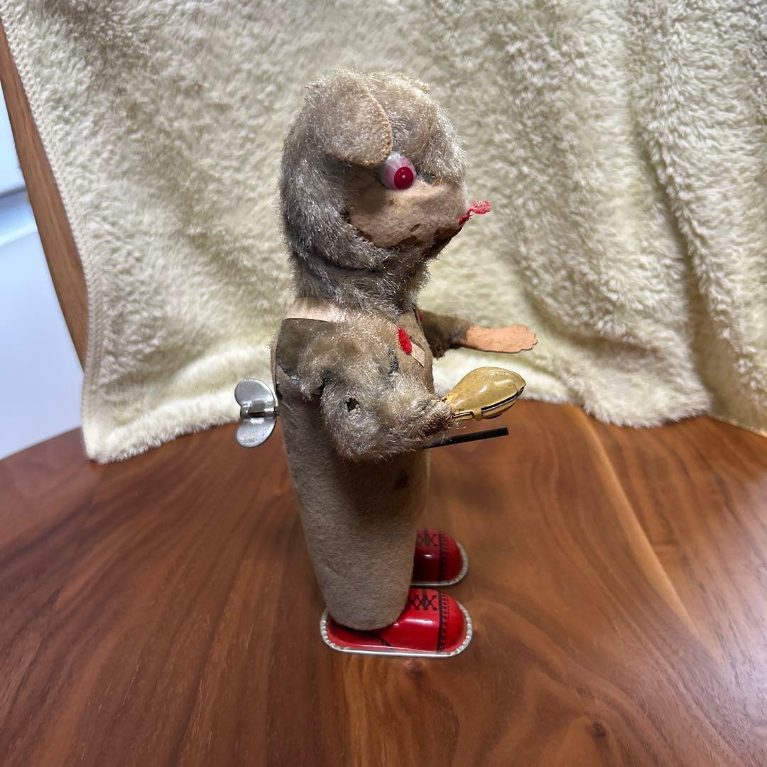 ウサギ型アンティーク人形　ブリキ　昭和　ヴィンテージ