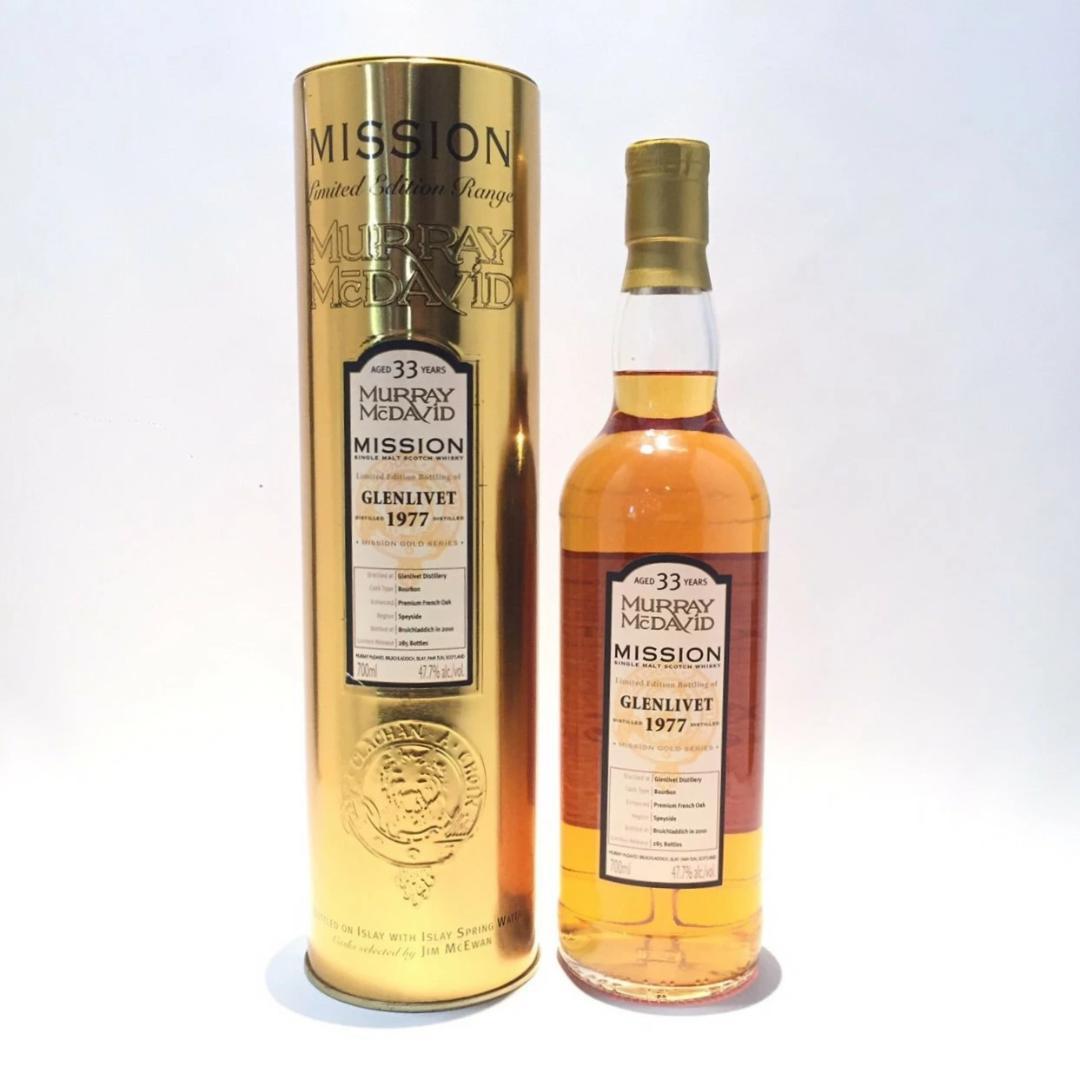 オールドボトル GOLDミッション グレンリベット 33年 (1192)（S）