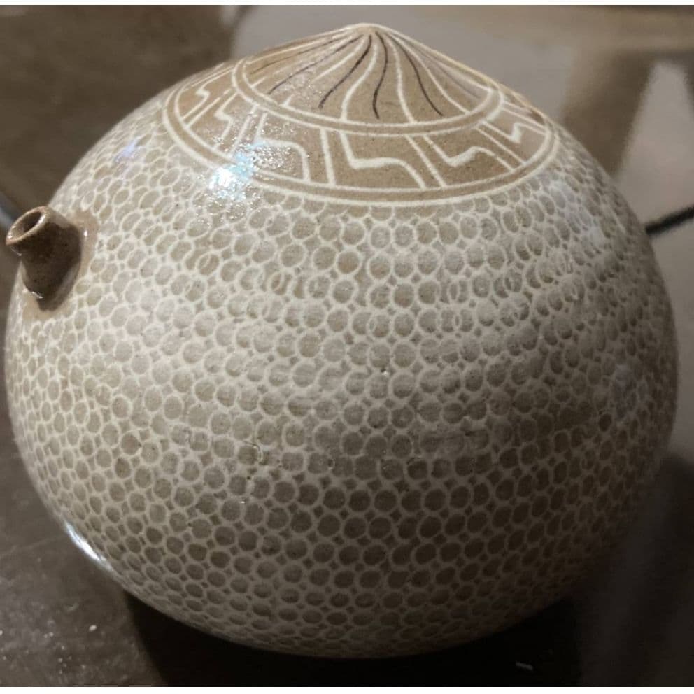 粉青砂器 李殷九、水滴、象嵌技法共箱